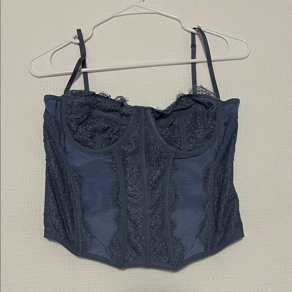 Urban Outfitters Midnight Lace Bustier